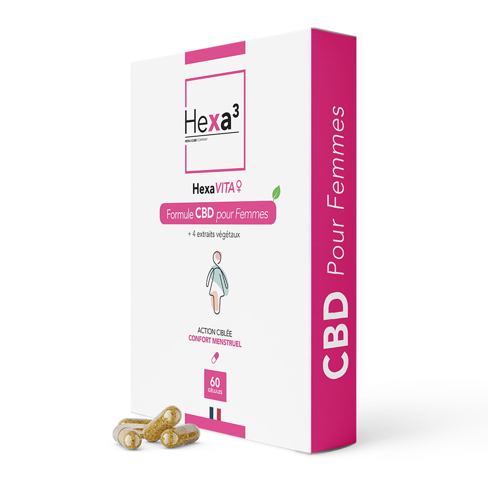 Hexa3 CBD photo produit gélules féminin